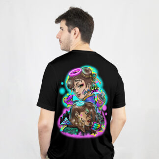 AT002 Adults Blaze and Chun Li T-Shirt